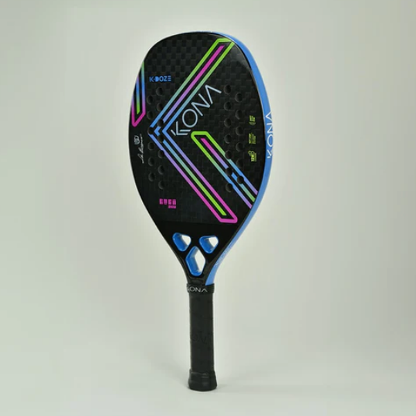 Raquete de Beach Tennis Kona K-doze Blue Kolors