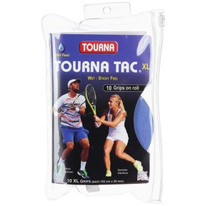 Tourna Blister de 10 Sur Grips Tourna TAC Noir Blister de 10 Sur
