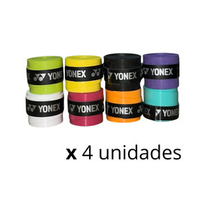 Overgrip Yonex super grap com 4 unidades